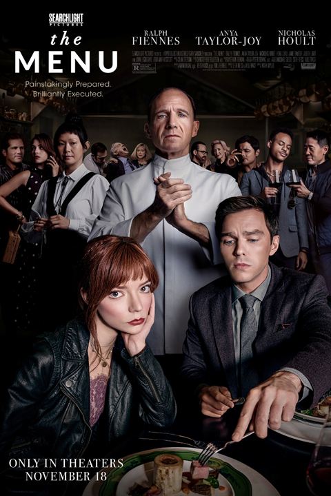 Mark Mylod'un yönettiği The Menu filminin afişi yıldan kalanlar 2022
